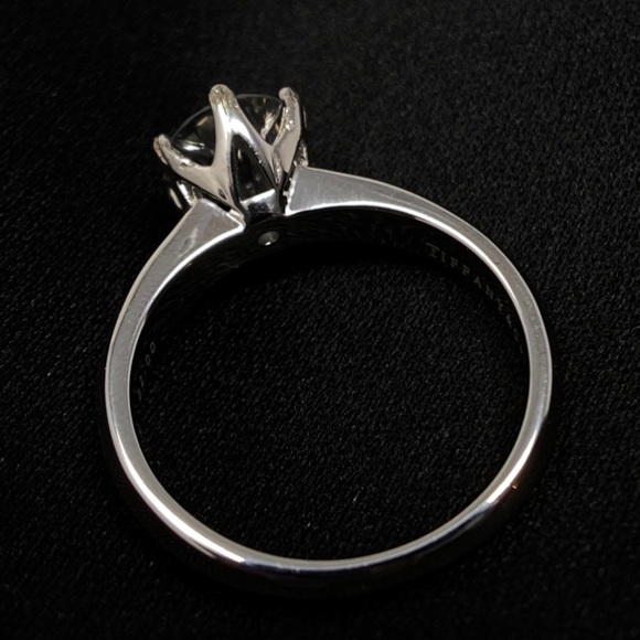 Tiffany&Co 14k 2 Carat Lab Diamond Engagement Ring - Picture 9 of 16